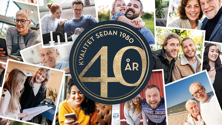 SkandiaMäklarna 40 år