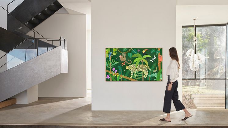 Samsung presenterar nya inspirerande konstverk och foton i The Frames Art Store 