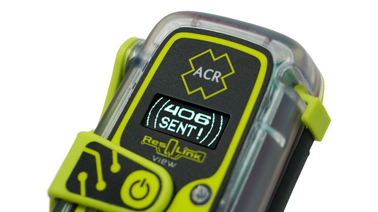 Hi-res image - ACR Electronics - The new ACR Electronics ResQLink View Personal Locator Beacon (PLB)