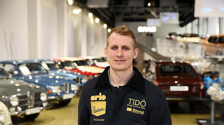 Ny bil och nytt team för Richard Göransson – kör för Team Tidö i STCC
