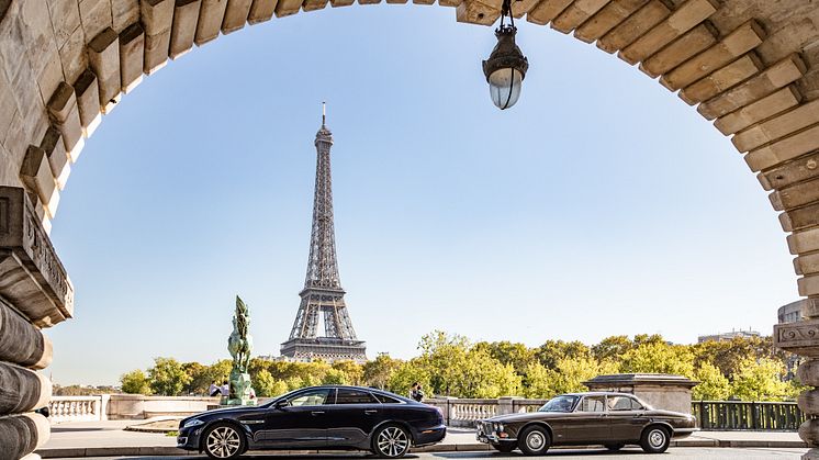Jaguar fejrer fortid, nutid og fremtid på Paris Motorshow