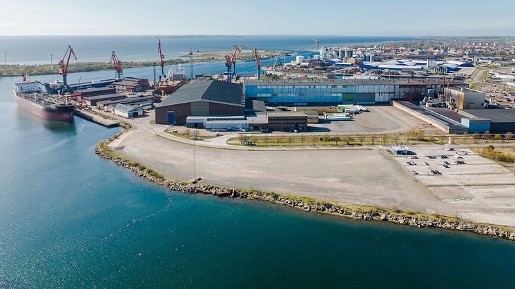 Colliers får exklusivt uthyrningsuppdrag i Landskrona hamn.