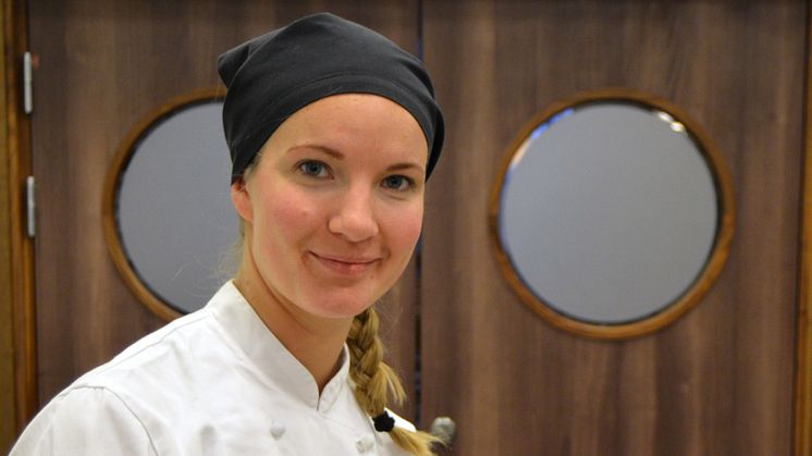 Emelie Lindell, avdelningschef bageriet Clarion Hotel Arlanda Airport