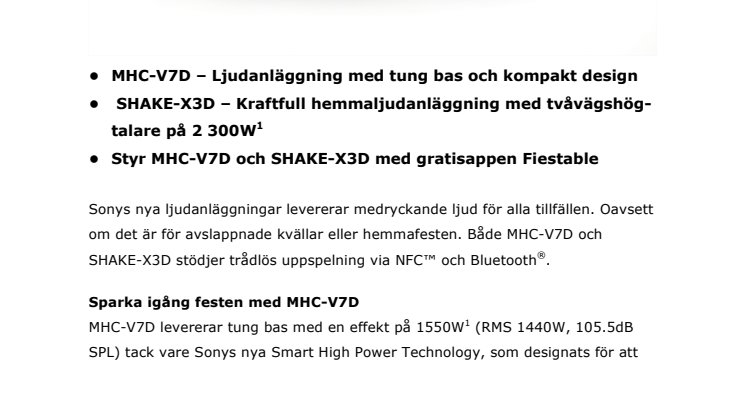 Medryckande ljud för alla tillfällen