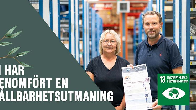 VÅR HÅLLBARHETSUTMANING