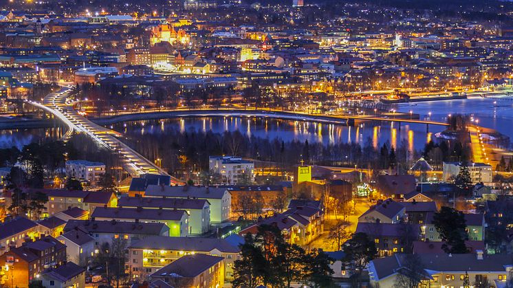 Antalet gästnätter ökade i Östersund 2016