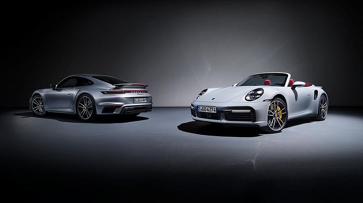Den nye Porsche 911 Turbo S og Turbo S Cabriolet