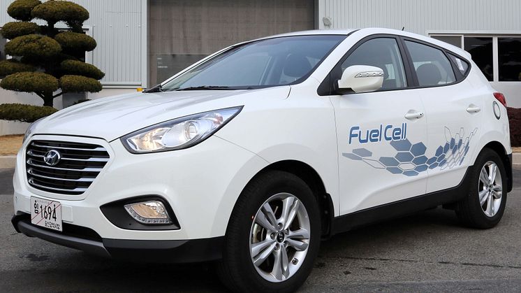 Hyundai masseproduserer hydrogenbiler