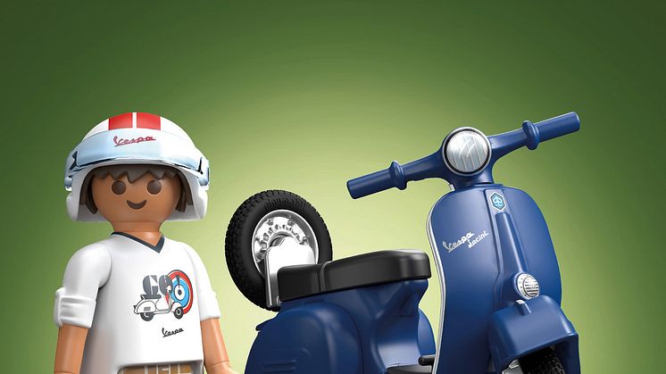 1969 Vespa 150 Sprint Veloce, Blau (71622) von PLAYMOBIL