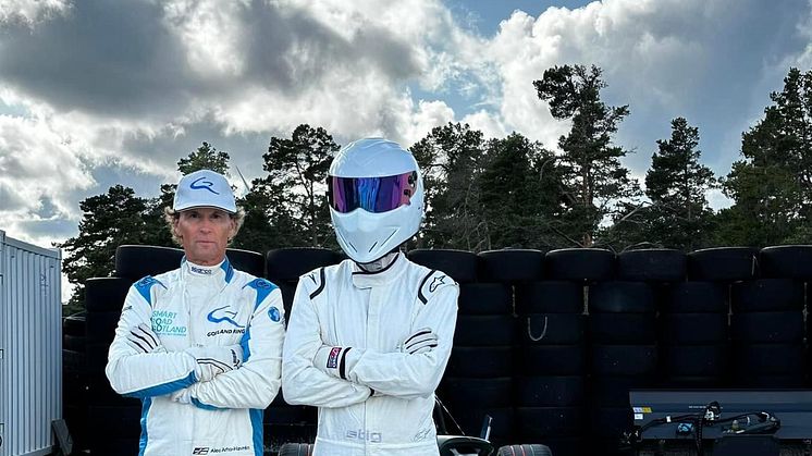 Alec Arho-Havrén och "The Stig"