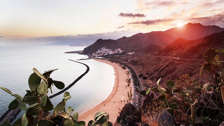 Playa de Las Teresitas på Teneriffa.