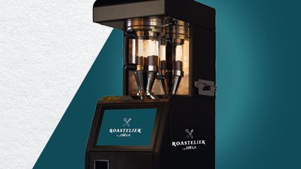 Roastelier slutrostar kaffebönor och gör det möjligt för alla serveringar att erbjuda färskrostat kaffe