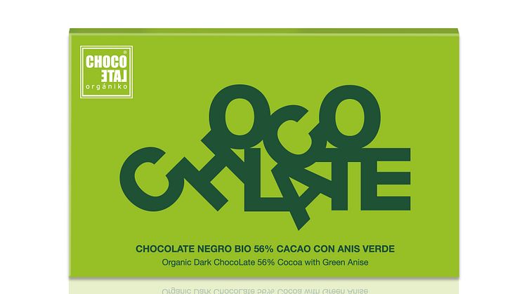 ChocoLate Organiko Dark Chocolate with Green Anis