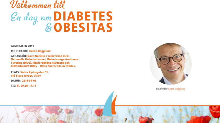 Almedalen 2019_ Välkommen till en dag om diabetes och obesitas