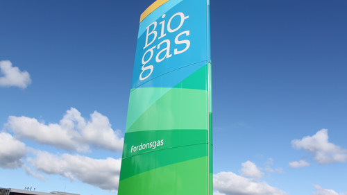 Biogas finns, funkar och ökar!