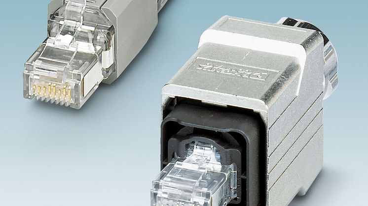RJ45-kontakt: Snabbanslutningsteknik för Profinet