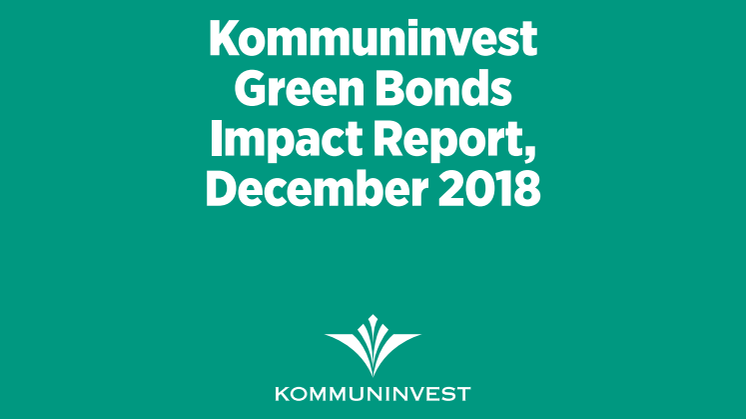 Kommuninvest Green Bonds Impact Report Dec 2018