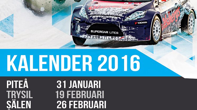 RallyX On Ice kalendern för 2016