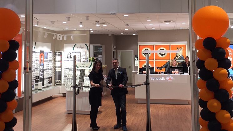 Synoptik öppnar ny butik i Halmstad  – inviger glasögoninsamling till Optiker utan gränser