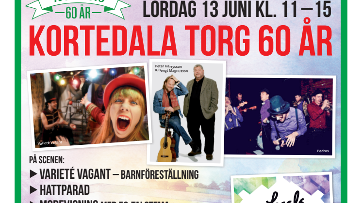 Kortedala Torg 60 år - Välkommen 13/6