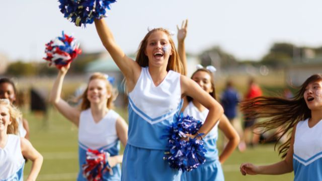 Exchange Student Cheerleaders