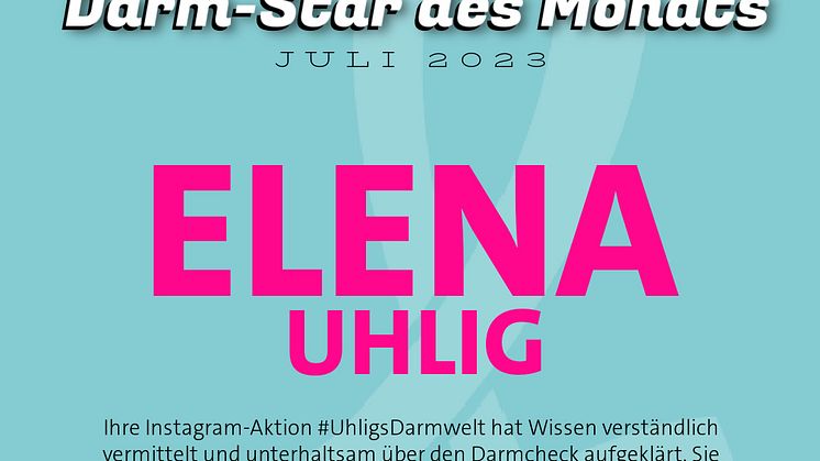 Darm-Star des Monats: Elena Uhlig