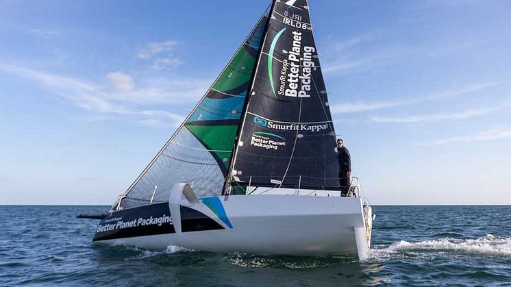 Smurfit Kappas Better Planet Packaging-båt sätter segel inför sin hållbarhetsresa