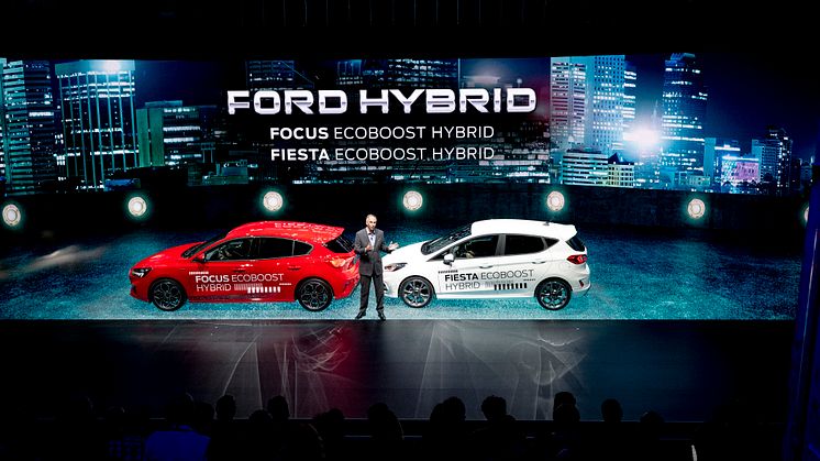Ford Fiesta und Ford Focus mit EcoBoost-Benzinern setzen künftig auf moderne Mild-Hybrid-Technologie für mehr Leistung, direkteres Ansprechverhalten und höhere Kraftstoff-Effizienz