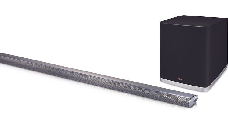 LG LANCERER ELEGANTE SOUNDBARS MED HD-LYD I STUDIEKLASSE