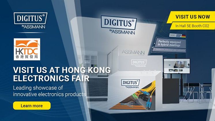 News: Assmann Electronic shows international presence at the HKTDC in Hong Kong in October