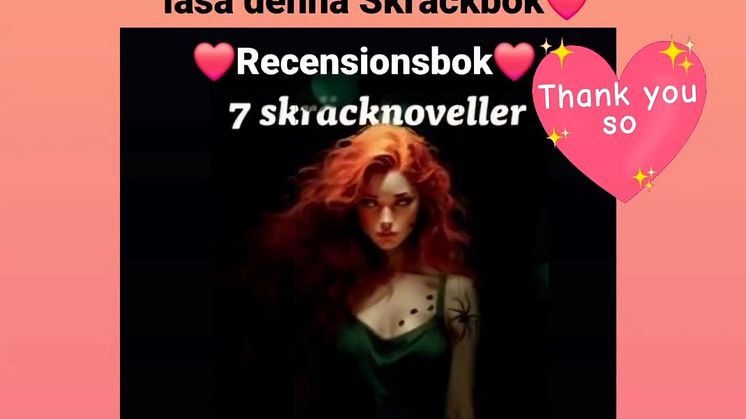 Positiva recensioner för Nina Gilderts "7 skräcknoveller"