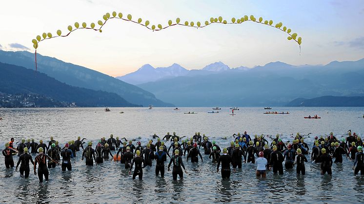 Start INFERNO Triathlon in Thun