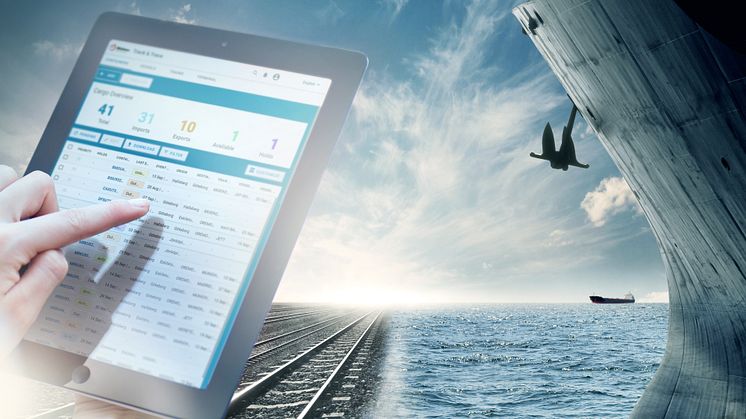 I Port Optimizer Track & Trace går det enkelt att filtrera fram information för sitt gods och sedan följa det i realtid från kajkant till inlandsdestination. Foto: Göteborgs Hamn AB