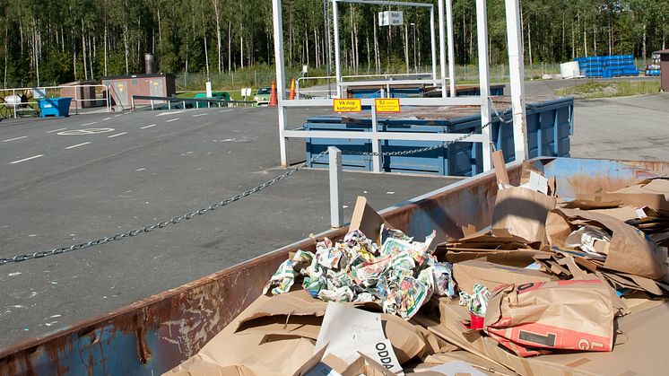 Möjligheterna att använda återvinningscentraler i Örebro utreds