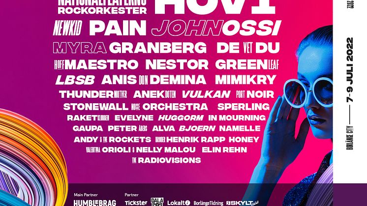 Alive Festival 2022 - affisch - slutversion alla akter - kvadrat - 1080x1080px