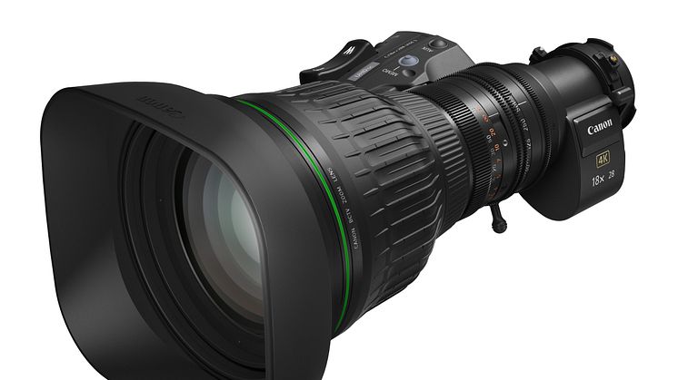 Canon udvider sin UHDgc serie med to af verdens første portable zoomobjektiver til 2/3” 4K broadcastcamcordere
