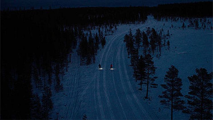 Nattvasan - världens första nattlopp på skidor