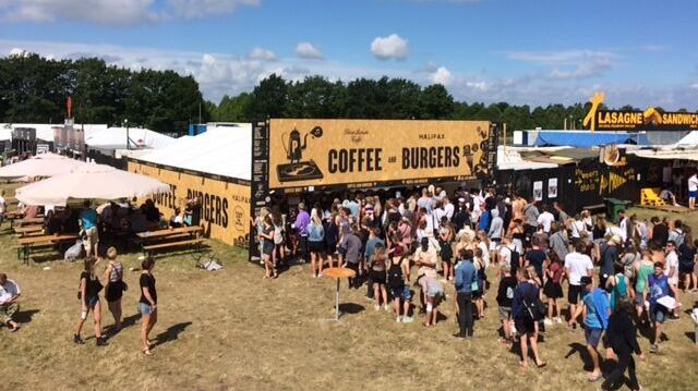 Kaffe og burger var et hit på årets Roskilde Festival