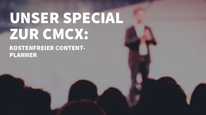 Holen Sie sich am Mynewsdesk Stand auf der CMCX Ihren kostenlosen Content-Planner!