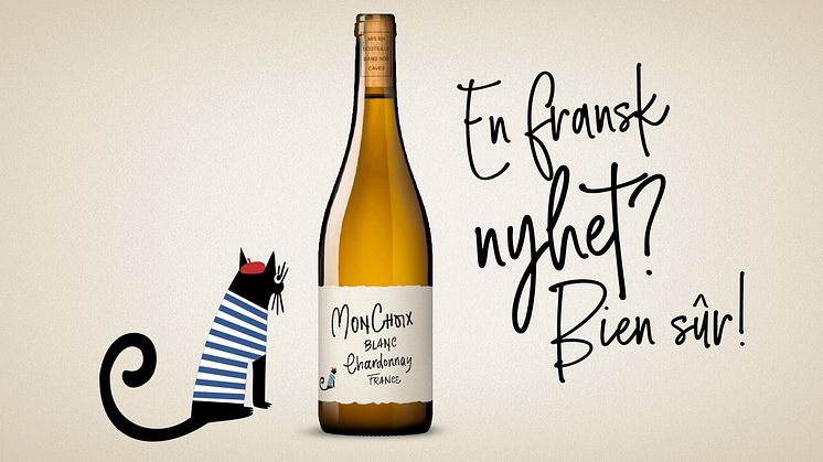 Mon Choix Blanc - Frisk och fruktig fransk Chardonnay för 109 kr