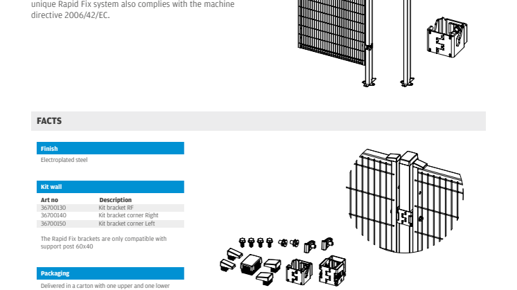 Rapid Fix Product sheet