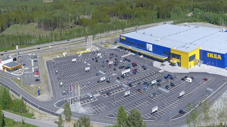 Effektstyrning sänker energikostnaderna hos IKEA.