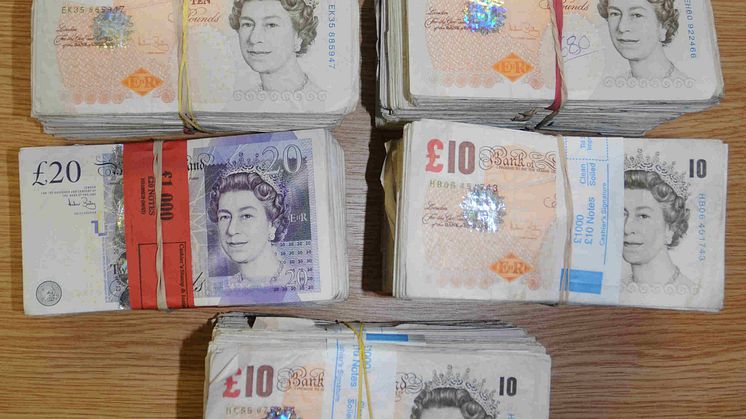 Op Enigma Cash seized by HMRC January 2011 NW09/16