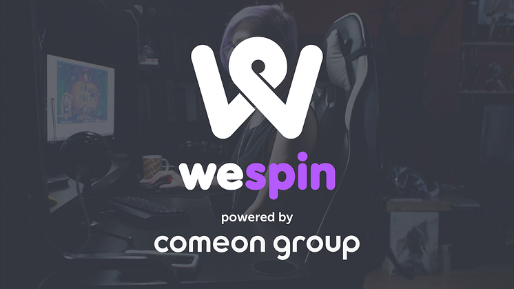 WeSpin, part of ComeOn Group, launches new innovative casino streamer platform