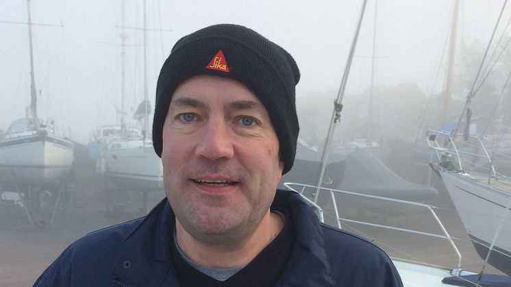 Sika UK’s Marine Market Field Specialist, Gareth Ross