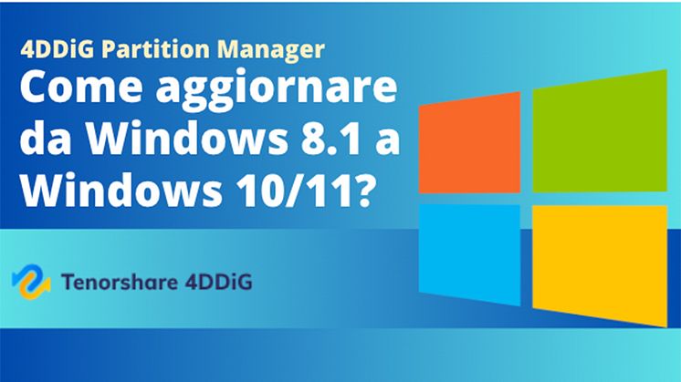aggiornare Windows 8.1 a 10