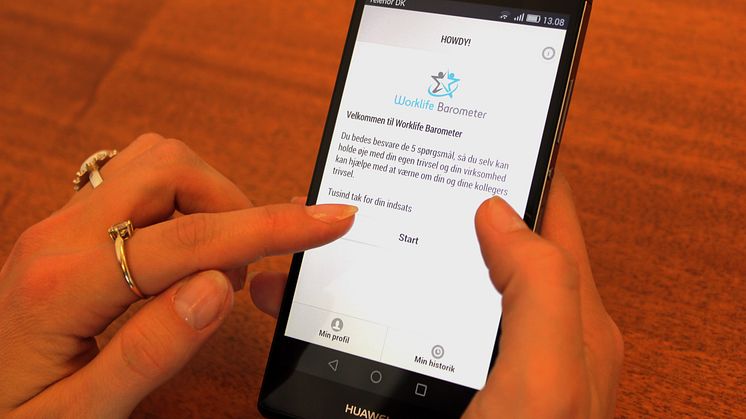Nyudviklet app hjælper rengøringsvirksomhed med at opdage tegn på stress blandt 150 ledere