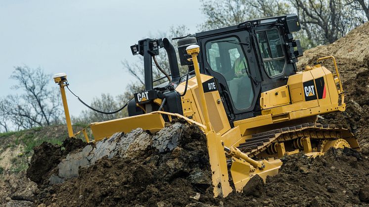 Cat D7E bandschaktare i arbete