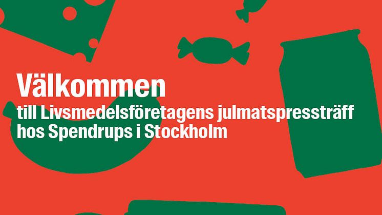 Livsmedelsföretagens julmatspressträff hos Spendrups i Stockholm