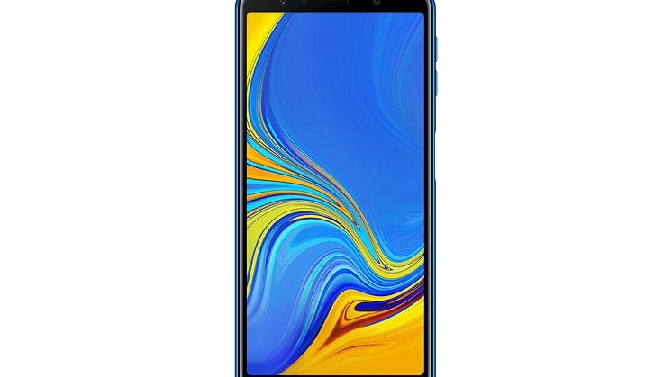 Samsung Galaxy A7_Front_Blue